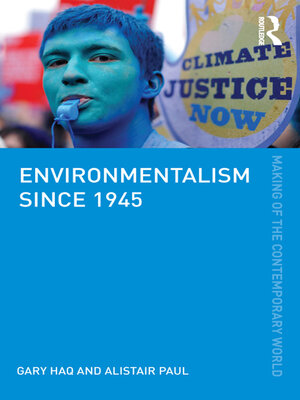 cover image of Environmentalism since 1945